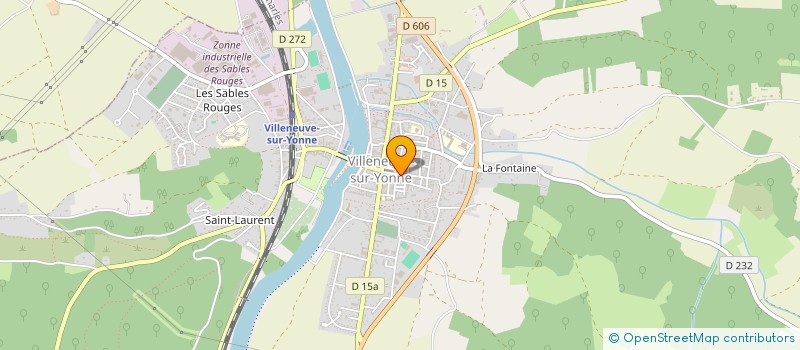 localisation de l'entreprise SARL BOULANGERIE DU PUITS D'AMOUR à VILLENEUVE-SUR-YONNE