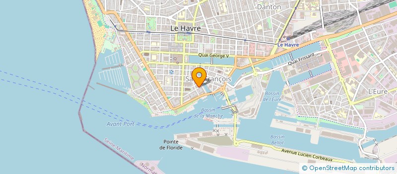 localisation de l'entreprise SARL BOULANGERIE FRIBOULET MICHEL à LE HAVRE