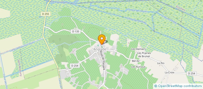 localisation de l'entreprise SARL BOULANGERIE JULIEN  ANGLADE