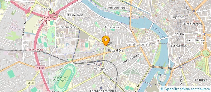 localisation de l'entreprise SARL BOULANGERIE KOENIGS à TOULOUSE