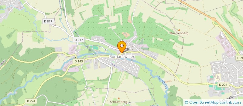 localisation de l'entreprise SARL BOULANGERIE KRUMM  SAINTS-EN-PUISAYE