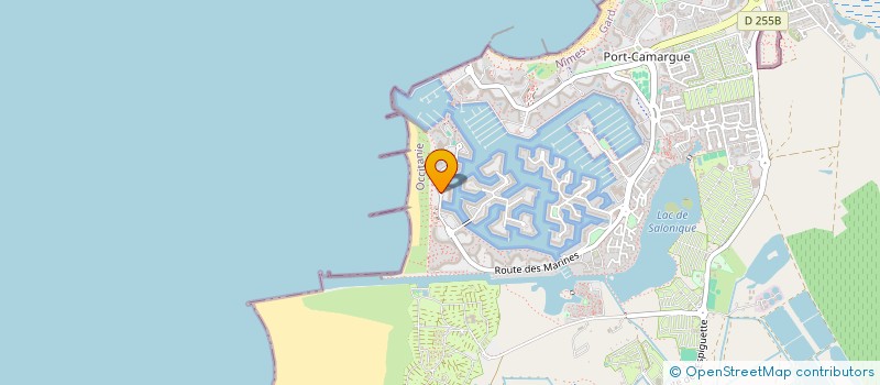 localisation de l'entreprise SARL BOULANGERIE-PATISSERIE DU MOULIN  LE GRAU-DU-ROI