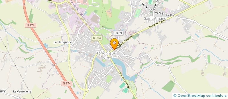 localisation de l'entreprise SARL BOULANGERIE-PATISSERIE LECOMTE  TORIGNY-LES-VILLES