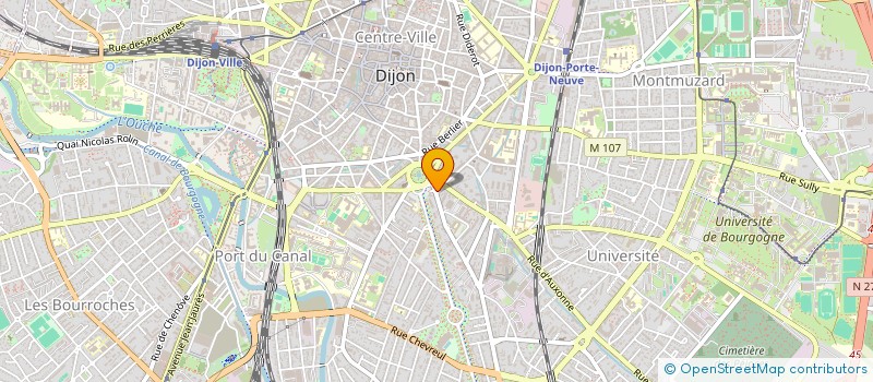 localisation de l'entreprise SARL BOULANGERIE PHILIPPE à DIJON