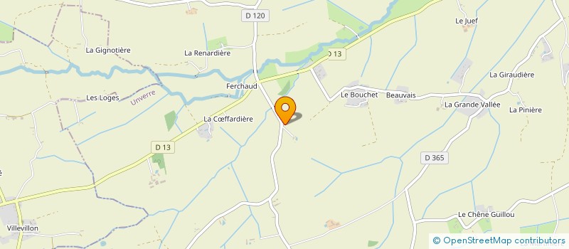 localisation de l'entreprise SARL BOULANGERIE SUARD à UNVERRE