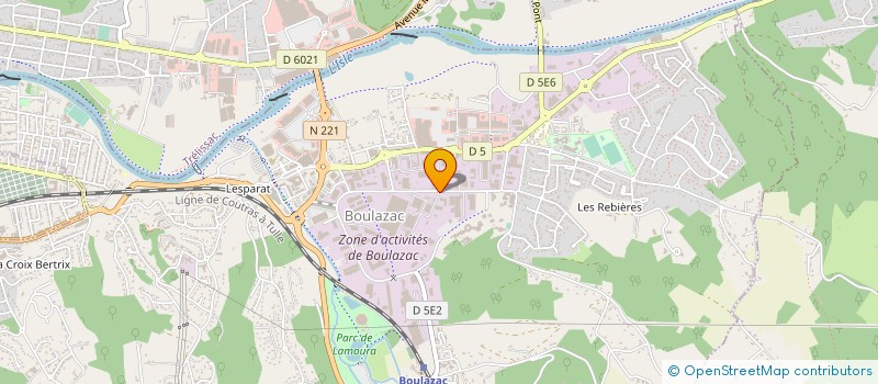 localisation de l'entreprise SARL BOULAZAC AUTO PIECES  BOULAZAC ISLE MANOIRE