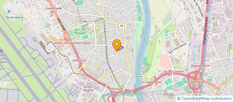 localisation de l'entreprise SARL BOULI à BLAGNAC