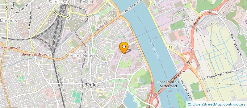 localisation de l'entreprise SARL BOULONNERIE VISSERIE FIXATION à BEGLES