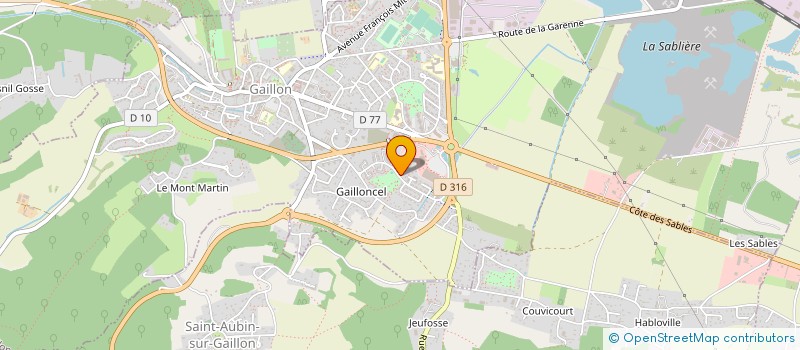 localisation de l'entreprise SARL BOUQUETERIE à GAILLON