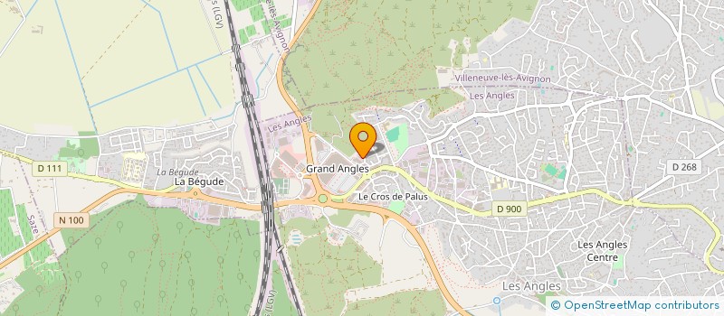 localisation de l'entreprise SARL BOURAS PLOMBERIE  LES ANGLES