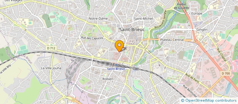localisation de l'entreprise SARL BOURCHANIN à SAINT-BRIEUC