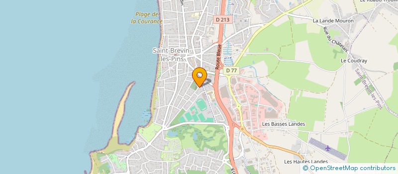localisation de l'entreprise SARL BOURDET KHALA à SAINT-BREVIN-LES-PINS