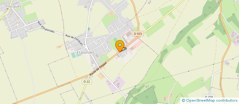 localisation de l'entreprise SARL BOURDIN à ETALONDES