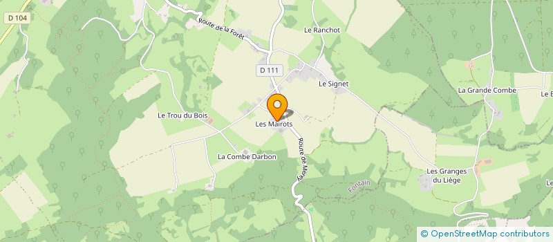 localisation de l'entreprise SARL BOURDON à FONTAIN