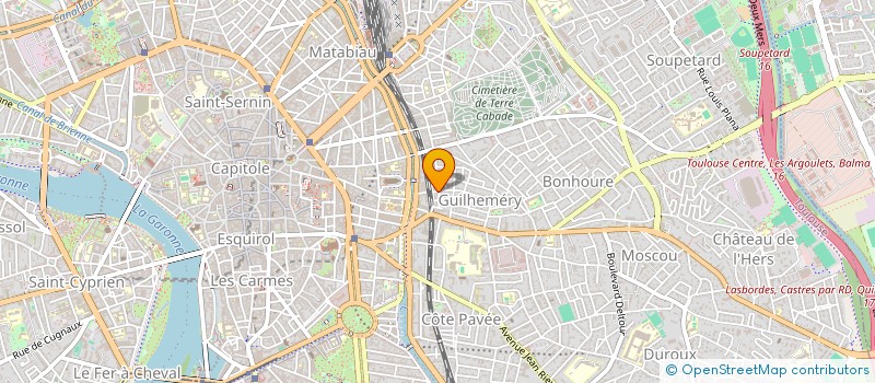 localisation de l'entreprise SARL BOURGADE EQUIPEMENT à TOULOUSE