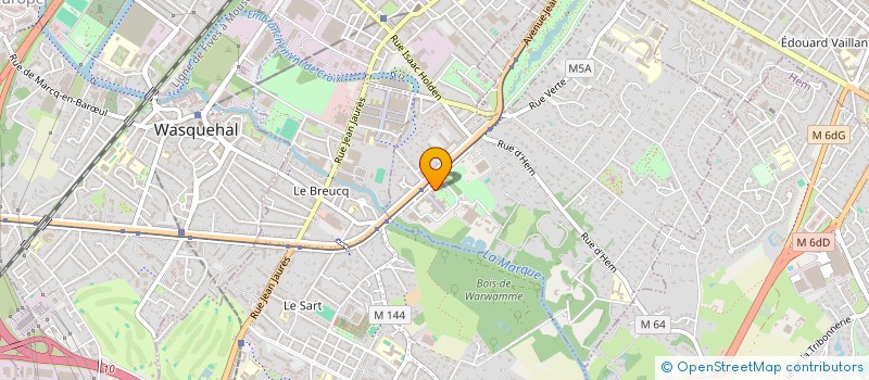 localisation de l'entreprise SARL BOURGANEUF  CROIX