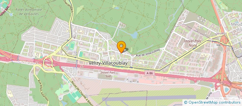 localisation de l'entreprise SARL BOURGEOIS à VELIZY-VILLACOUBLAY