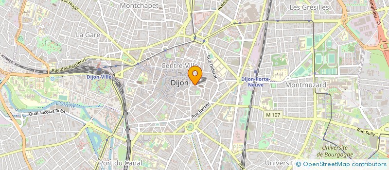 localisation de l'entreprise SARL BOURGEON à DIJON