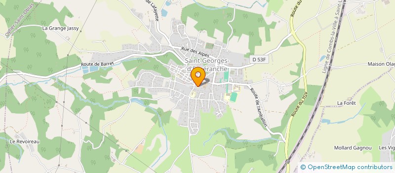 localisation de l'entreprise SARL BOURGEY à SAINT-GEORGES-D'ESPERANCHE