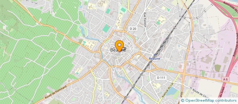 localisation de l'entreprise SARL BOURGOGNE EXPORT CONSEIL à BEAUNE