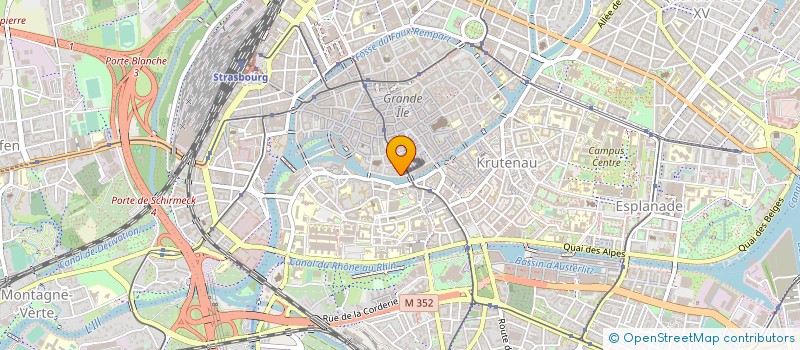 localisation de l'entreprise SARL BOURLIER 2014 à STRASBOURG