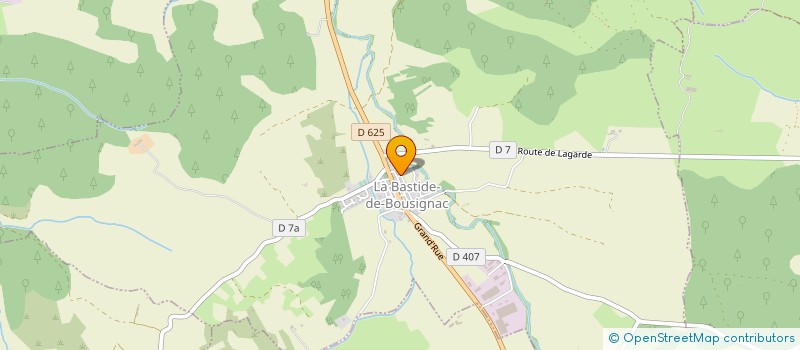 localisation de l'entreprise SARL BOUSQUET à MIREPOIX