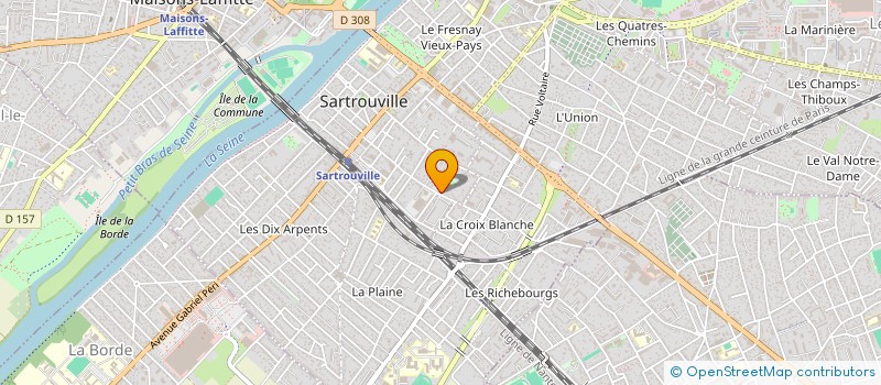 localisation de l'entreprise SARL BOUTBOUL à SARTROUVILLE