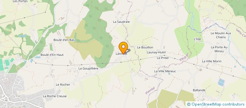 localisation de l'entreprise SARL BOUTEAU  PLAINTEL