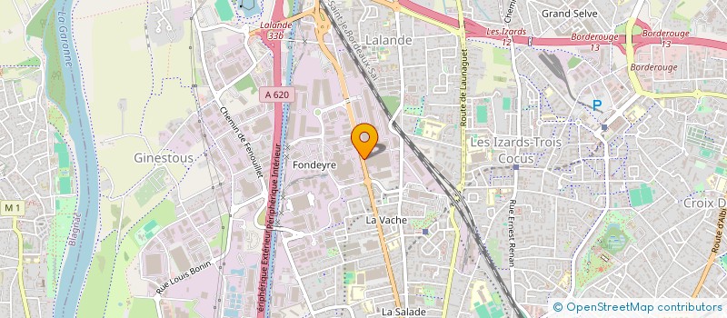 localisation de l'entreprise SARL BOUTEILLE à TOULOUSE