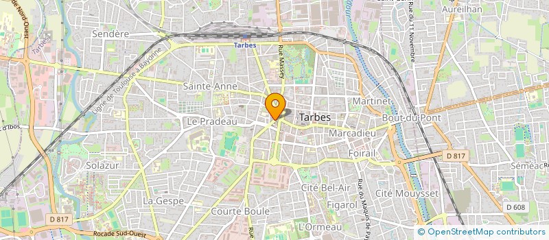 localisation de l'entreprise SARL BOUTELDJA  TARBES