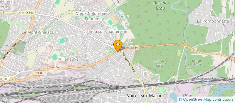 localisation de l'entreprise SARL BOUTELOUP STEPHANE à BROU-SUR-CHANTEREINE