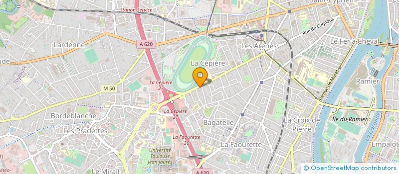localisation de l'entreprise SARL BOUTIC ACCUS à TOULOUSE