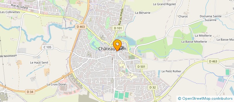 localisation de l'entreprise SARL BOUTIN-HERPE  CHATEAUGIRON