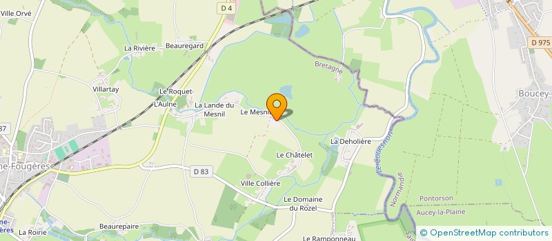localisation de l'entreprise SARL BOUTIQUE CULTURELLE à PLEINE-FOUGERES