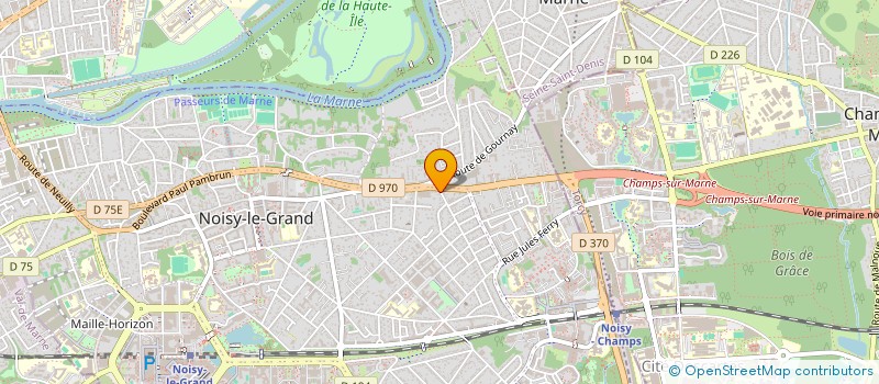 localisation de l'entreprise SARL BOUTO à NOISY-LE-GRAND