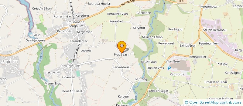 localisation de l'entreprise SARL BOUTOUILLER LE DUC à PLOUGOULM