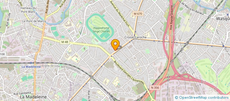 localisation de l'entreprise SARL BOUTQUIN à MARCQ-EN-BARŒUL