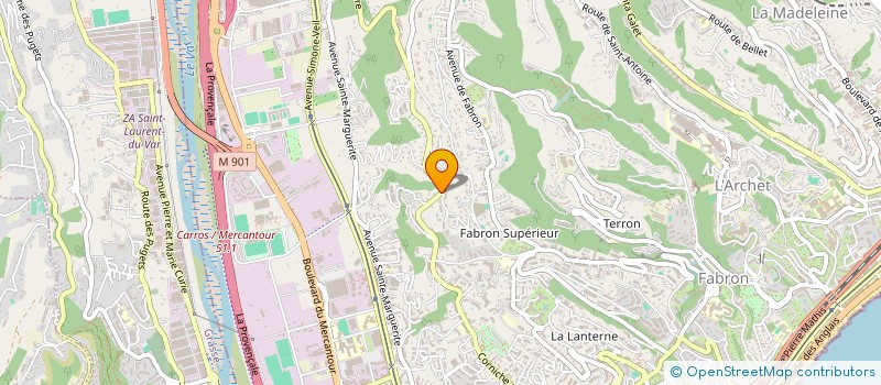 localisation de l'entreprise SARL BOUTSIE à NICE