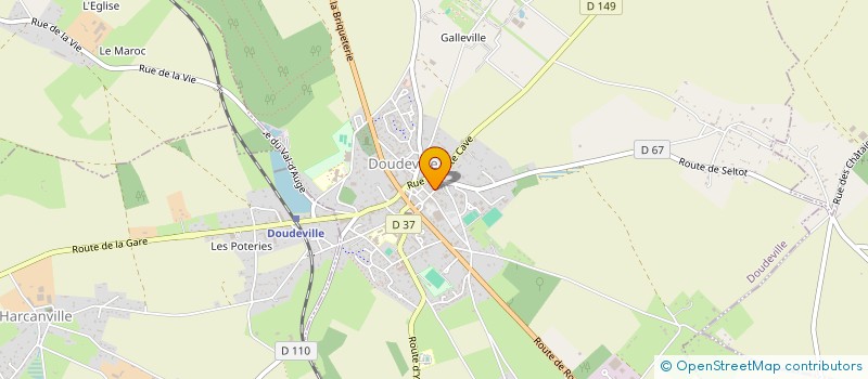 localisation de l'entreprise SARL BOUVAT  DOUDEVILLE