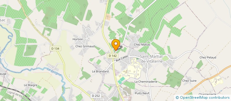 localisation de l'entreprise SARL BOUYER  SAINT-MARTIAL-DE-VITATERNE