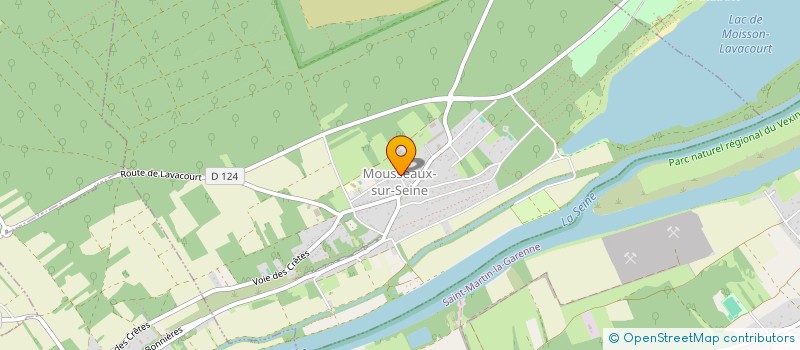 localisation de l'entreprise SARL BOUZIGON  MOUSSEAUX-SUR-SEINE