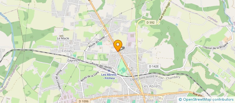 localisation de l'entreprise SARL BOVAGNET LAURENT  CHARANCIEU