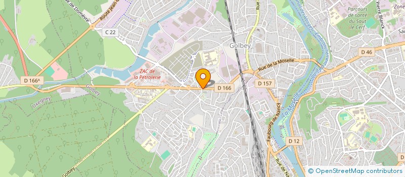 localisation de l'entreprise SARL BOWLING D'EPINAL à GOLBEY