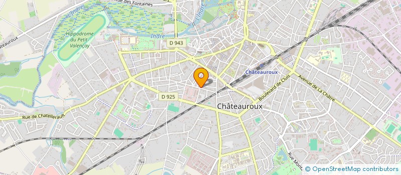 localisation de l'entreprise SARL BOYER-BRUNET SAV PIECES DETACHEES à CHATEAUROUX
