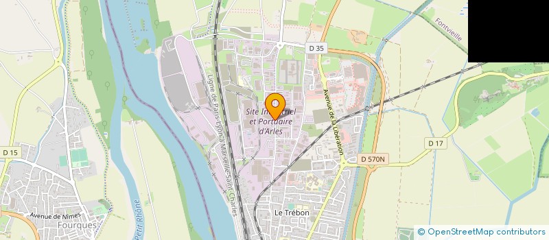 localisation de l'entreprise SARL BP BOIS à ARLES