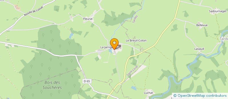 localisation de l'entreprise SARL BPC à SAINT-LOUP
