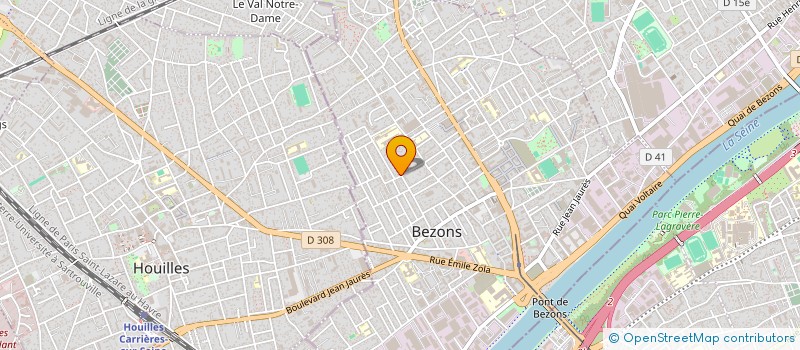 localisation de l'entreprise SARL BPE à BEZONS