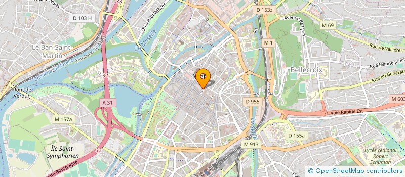 localisation de l'entreprise SARL BR2 à METZ
