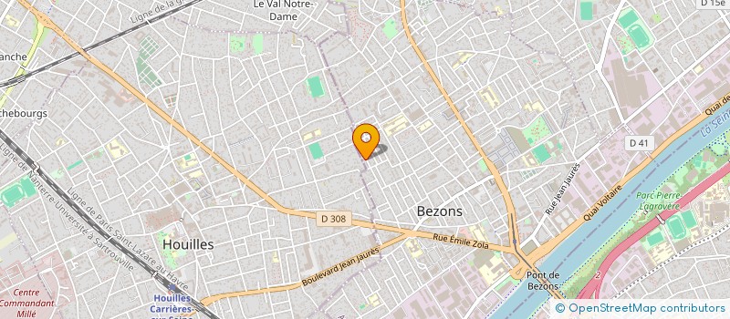 localisation de l'entreprise SARL BRANCO BATI DECORS à BEZONS