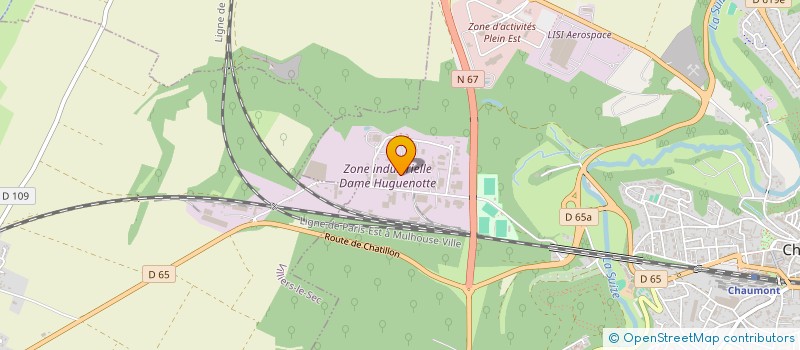 localisation de l'entreprise SARL BRAND à CHAUMONT